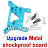 Wltoys A969-B Upgrade Metal Front or Rear shockproof board-Blue