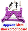 Wltoys A969-B Upgrade Metal Front or Rear shockproof board-Purple