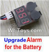 Wltoys A969-B-23-05 Upgrade Alarm for the Battery,Can test whether your battery has enouth power