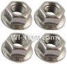 Wltoys A969-B M3 Flange nuts(4PCS)