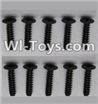 Wltoys A969-B Round head screws-M2.5X10(10PCS)
