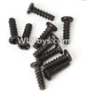 Wltoys A969-B A949-40 Round head screws-M2.5X8(10PCS)