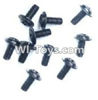 Wltoys A969-B A949-43 Round with referral screws-M2.5X6X6(10PCS)