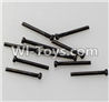 Wltoys A969 Round-head shape Screws-M2X17.5-(10pcs)