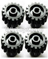 Wltoys A969 Upgrade motor Gear(4pcs)-0.7 Modulus-Black