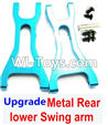 Wltoys A969 Upgrade Metal Rear lower Swing arm,Lower Suspension Arm(2pcs)-Blue