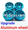 Wltoys A979-B Upgrade Aluminum wheel(4pcs-Not include the Tire leather) For Wltoys A979-B Rc Car Parts,High speed 1:18 Scale 4wd,2.4G A979-B rc racing car Parts,On Road Drift Racing Truck Car Parts