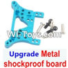 Wltoys A979-B Upgrade Metal Front or Rear shockproof board-Blue For Wltoys A979-B Rc Car Parts,High speed 1:18 Scale 4wd,2.4G A979-B rc racing car Parts,On Road Drift Racing Truck Car Parts