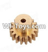 Wltoys A979-B Copper motor Gear(1pcs)-0.7 Modulus-27 Teeth For Wltoys A979-B Rc Car Parts,High speed 1:18 Scale 4wd,2.4G A979-B rc racing car Parts,On Road Drift Racing Truck Car Parts