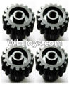 Wltoys A979-B Upgrade Steel motor Gear(4pcs)-0.7 Modulus-Black-27 Teeth For Wltoys A979-B Rc Car Parts,High speed 1:18 Scale 4wd,2.4G A979-B rc racing car Parts,On Road Drift Racing Truck Car Parts