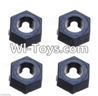 Wltoys A979-B A949-11 Official Hexagonal round seat(4pcs) For Wltoys A979-B Rc Car Parts,High speed 1:18 Scale 4wd,2.4G A979-B rc racing car Parts,On Road Drift Racing Truck Car Parts