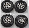 Wltoys A979 Wheel(2pcs Left and 2pcs Right Wheel)