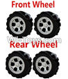 Wltoys A999 Front Wheel(2pcs) & Rear Wheel(2pcs)
