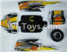 Wltoys K929-B Body Shell Cover,Car canopy,Sheel cover-Yellow((Not Include the Car shell,Doll head and Rollcage))