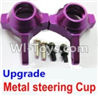 Wltoys K929-B Upgrade Metal steering Cup-Purple