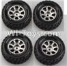 Wltoys K929-B Wheel(2pcs Left and 2pcs Right Wheel)