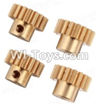 Wltoys K929-B Copper motor Gear(4pcs)-0.7 Modulus-27 Teeth