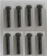 Wltoys K929-B K929-11 Round head self-tapping screws-M2X11mm-Half tooth-(8PCS)