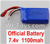 Wltoys K929 Battery Parts,7.4v 1100mah battery Wltoys K929 Battery Parts,7.4v 1100mah battery