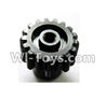 Wltoys K929 Upgrade motor Gear(1pcs)-0.7 Modulus-Black