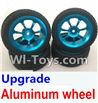 Wltoys K929 Upgrade Aluminum wheel(4pcs-Include the Tire leather)