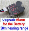 Wltoys K939 Upgrade Alarm for the Battery,Can test whether your battery has enouth power