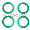 Wltoys 10428 Parts-Tire positioning ring(4pcs)-K949-04,Wltoys 10428 RC Car Parts,High speed 1:10 Scale 4wd,10428 Electric Power On Road Drift Racing Truck Car Parts