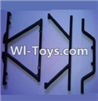 Wltoys 10428 Body Middle Rollcage C and D-K949-103,Wltoys 10428 RC Car Parts,High speed 1:10 Scale 4wd,10428 Electric Power On Road Drift Racing Truck Car Parts