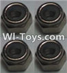 Wltoys 10428 Parts-M2.5 Locknut(4pcs)-K949-108,Wltoys 10428 RC Car Parts,High speed 1:10 Scale 4wd,10428 Electric Power On Road Drift Racing Truck Car Parts