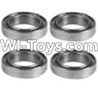 Wltoys 10428 Parts-K929-52 K939-52 Bearing(10X15X4)-4PCS-K949-125,Wltoys 10428 RC Car Parts,High speed 1:10 Scale 4wd,10428 Electric Power On Road Drift Racing Truck Car Parts