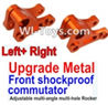 Wltoys 10428 Upgrade Parts-Upgrade Metal Front shockproof commutator(Left and Right)-Orange-K949-14,Wltoys 10428 RC Car Parts,High speed 1:10 Scale 4wd,10428 Electric Power On Road Drift Racing Truck Car Parts