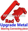 Wltoys 10428 Upgrade Parts-Upgrade Metal Steering connecting piece-Red-K949-15,Wltoys 10428 RC Car Parts,High speed 1:10 Scale 4wd,10428 Electric Power On Road Drift Racing Truck Car Parts