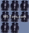 Wltoys 10428 Parts-6.0X7.9 Ball head shape screws(8PCS)-K949-74,Wltoys 10428 RC Car Parts,High speed 1:10 Scale 4wd,10428 Electric Power On Road Drift Racing Truck Car Parts