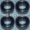 Wltoys 10428 Parts-Bearing(5X10X4)-4pcs-K949-82,Wltoys 10428 RC Car Parts,High speed 1:10 Scale 4wd,10428 Electric Power On Road Drift Racing Truck Car Parts