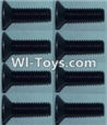 Wltoys 10428 Parts-Flat head inner hexagon Screws-M3X10-(8pcs)-K949-88,Wltoys 10428 RC Car Parts,High speed 1:10 Scale 4wd,10428 Electric Power On Road Drift Racing Truck Car Parts