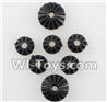 Wltoys K959 Motor Speed Control Planet Gear(2pcs Big & 5pcs small) For WLtoys K959 1/12 1:12 RC Drift Car Parts desert Off Road Buggy parts
