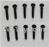 Wltoys K959 Socket Head Screw Set 2.6x12mm(10pcs) For WLtoys K959 1/12 1:12 RC Drift Car Parts desert Off Road Buggy parts