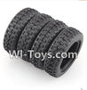 Wltoys K969 Rally tire-4pcs-(27.5X8.5mm)