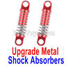 Wltoys K999 Upgrade Metal Shock Absorbers(2pcs)-Red
