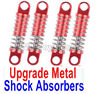Wltoys K999 Upgrade Metal Shock Absorbers(4pcs)-Red
