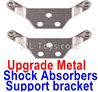 Wltoys K999 Upgrade Metal Shock Absorbers Support bracket(2pcs)-Gray