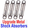 Wltoys K999 Upgrade Metal Shock Absorbers(4pcs)-Gray