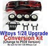 Wltoys K999 Upgrade Conversion kit-Upgrade P939 Version-Red color,Be suit for All Wltoys 1/28 Wltoys Car