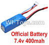 Wltoys K979 Battery,WLtoys 7.4V 400mAh