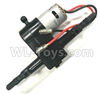 Wltoys L209 Spare Parts-23 1550 Rear gearbox assembly(Include the Motor),Wltoys L209 Rc Car Spare Parts Replacement Accessories,1:10 L209 RC Racing Car Trcuk parts