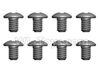 Wltoys L209 Spare Parts-29-02 0554 Pan head Cross recessed screws(8PCS)-ST2.3X4PB,Wltoys L209 Rc Car Spare Parts Replacement Accessories,1:10 L209 RC Racing Car Trcuk parts