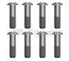 Wltoys L219 Spare Parts-29-04 0557 Pan head Cross recessed screws with lower half tooth(8PCS)-ST2.3X8PB,Wltoys L219 Rc Car Spare Parts Replacement Accessories,1:10 L219 RC Racing Car Trcuk parts