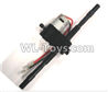 Wltoys L229 Spare Parts-13 1556 Rear Gearbox assembly,include the motor,Wltoys L229 Rc Car Spare Parts Replacement Accessories,1:10 L229 RC Racing Car Trcuk parts