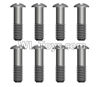 Wltoys L229 Spare Parts-29-04 0557 Pan head Cross recessed screws with lower half tooth(8PCS)-ST2.3X8PB,Wltoys L229 Rc Car Spare Parts Replacement Accessories,1:10 L229 RC Racing Car Trcuk parts
