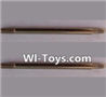 Wltoys L323 Front shock absorber shaft(2pcs)-φ3x46mm